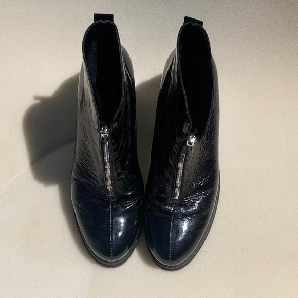 La Canadienne Black PENN Leather Waterproof Platform Size 11 $159